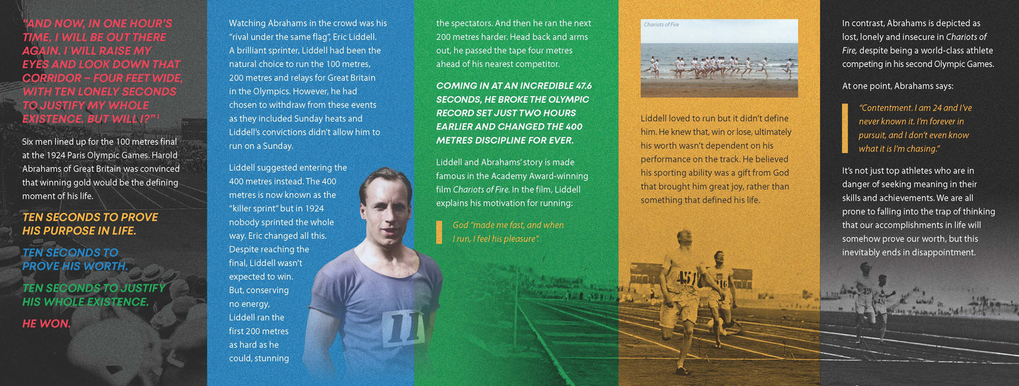 Eric Liddle Olympics Tract