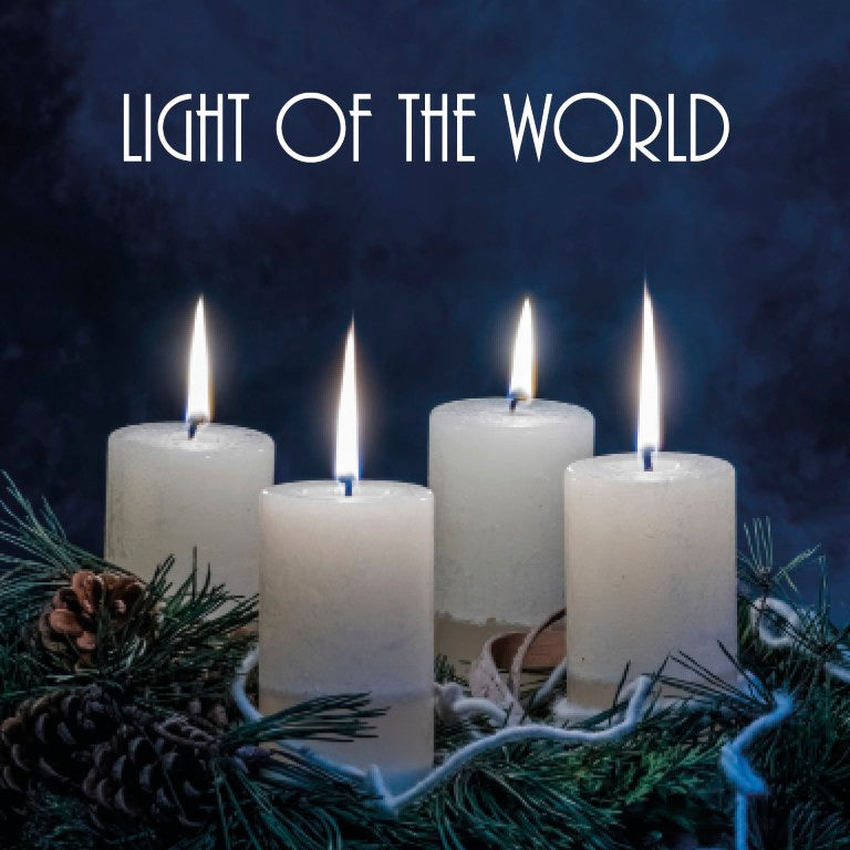 Christmas Candles – Light of the world D2610