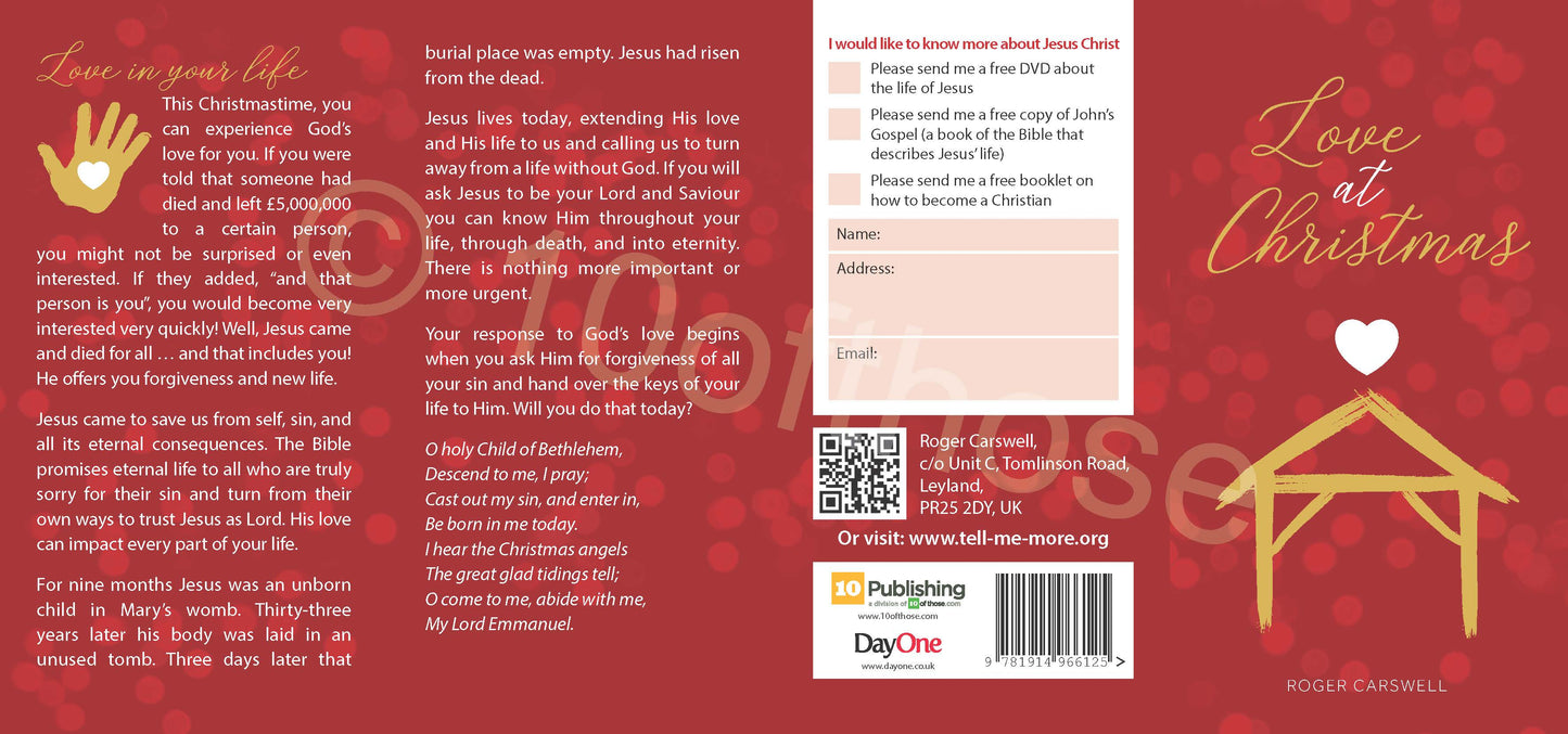 Love at Christmas Tract