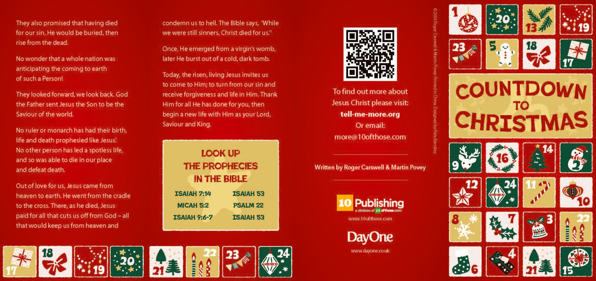 Countdown to Christmas Tract
