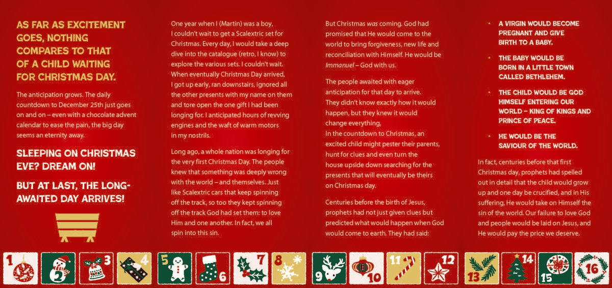 Countdown to Christmas Tract