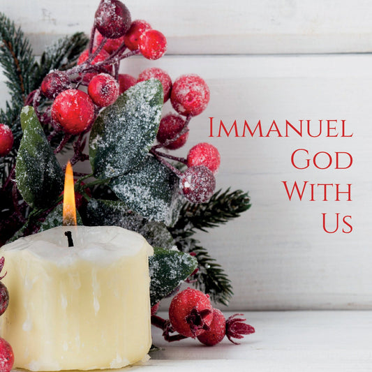 Christmas Single Candle D2509