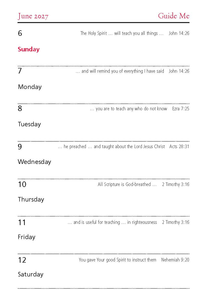 Diary 2027