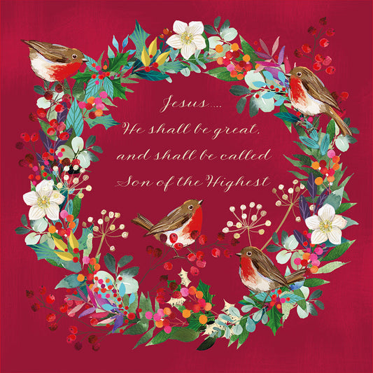 Christmas Berry Wreath E2517
