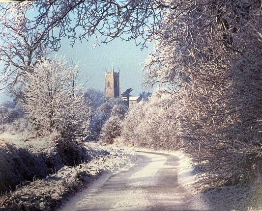 Christmas Church Lane F2409